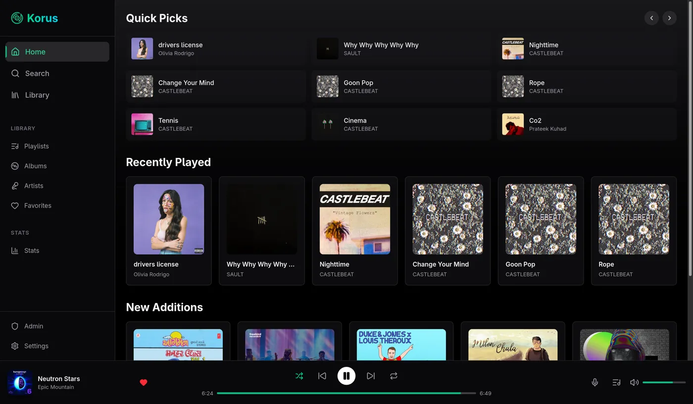 Korus screenshot 1